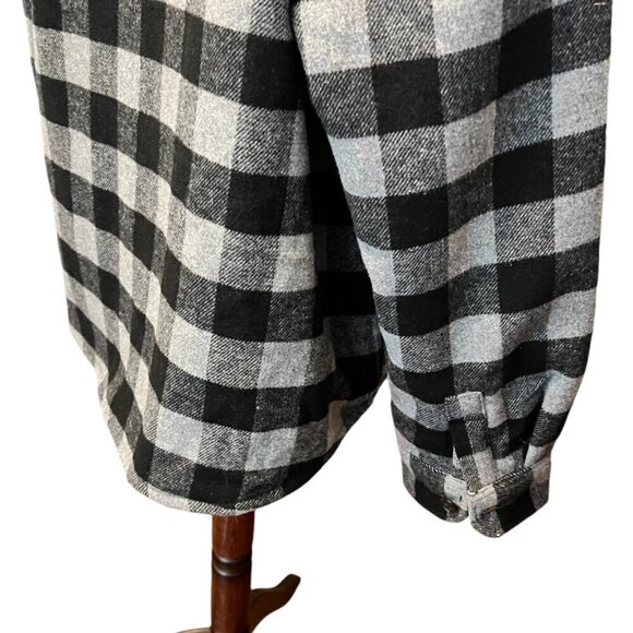 Jachs New York Blk & Grey Wool Shacket XXL - Picture 4 of 16